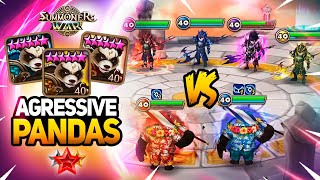 AGRESSIVE PANDA WARRIORS in Summoners War screenshot 4