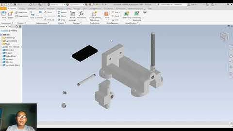Bài 39 Giới thiệu về môi trường Assembly (lắp ráp) | Inventor