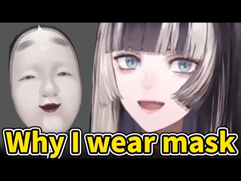 Raden reveals why she didn't take off her mask【Hololive/Eng sub】