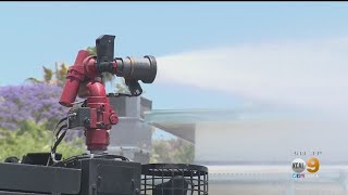 LASD's New Fire Cat Tool Can Douse Flames In Dangerous Situations