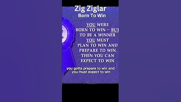 Zig Ziglar - Born To Win #shorts #zigziglar