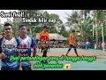 Duel maut di atas net azis bargun vs jhon batman tarkam sinduk hilir cup 2022 jb putra vs barcel