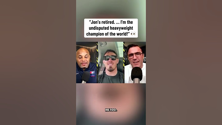 Tom Aspinall declares that Jon Jones is retired