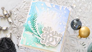 My Favorite Embossing Folder Technique + New Simon Release!