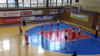 2015 0211 Basket U13 SOP U13 Sokol Hradec Králové - Studánka Pardubice