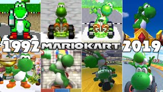 Evolution Of 1st Place (Yoshi) In Mario Kart Games [1992-2019]