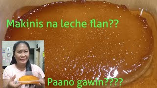 Leche flan Recipe/Paano gawin ang makinis na leche flan/Panlasang Pinoy/Pang Negosyo.