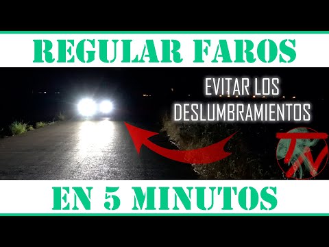 Video: ¿Cuándo debe bajar las luces delanteras cuando lo adelantan?