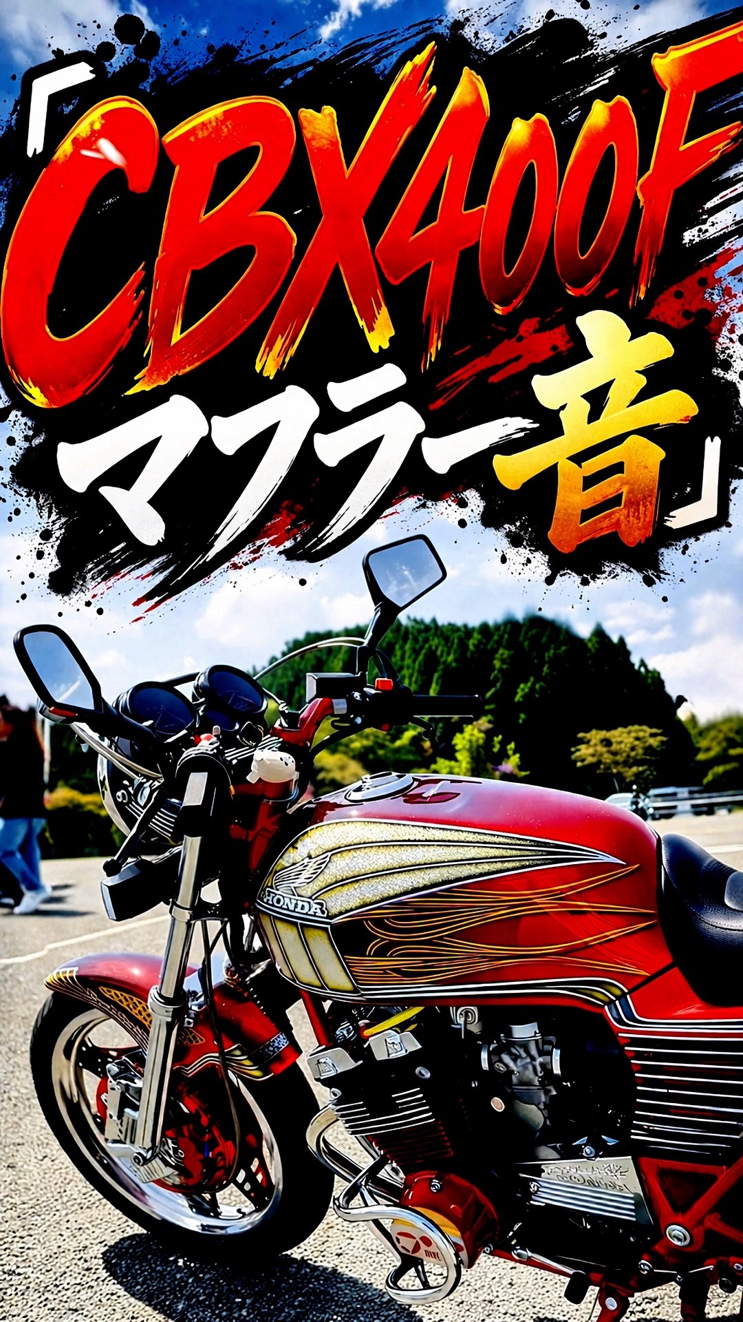 R*u様 CBX400F 550F 激鳴き　LATE RISER 旧車】CBX400F LATE RISERマフラー音❗️#norikh250 - YouTube
