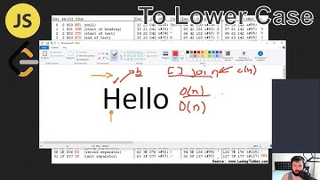 [Easy] To Lower Case (leetcode #709, javascript, strings, arrays)