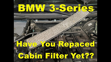 BMW E46 3-Series Cabin Filter Replacement