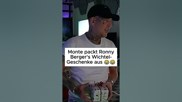 Monte packt @RonnyBerger 's Wichtelgeschenke aus 😂 #ronnyberger #monte #montanablack