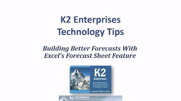 Building Better Forecasts With Excels Forecast Sheet Feature