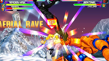 MvC2 Mid-tiers vs Top-tiers... with custom colors!