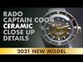 Rado | Captain Cook |  Diver | High-Tech Ceramic | 2021 New Model | 雷達 | 庫克船長 | 4K