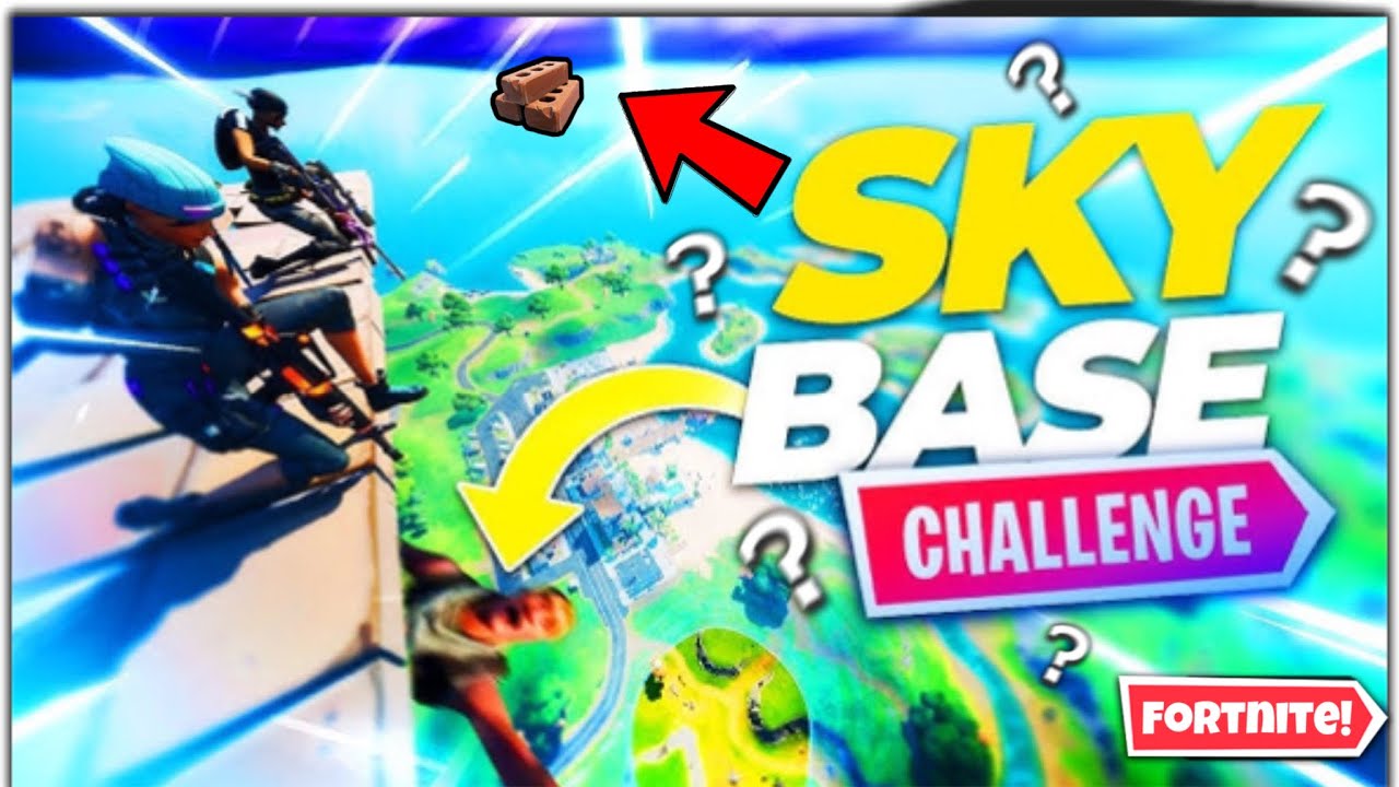 On Essaye de Faire TOP 1 En SKY BASE Sur FORTNITE!! - YouTube