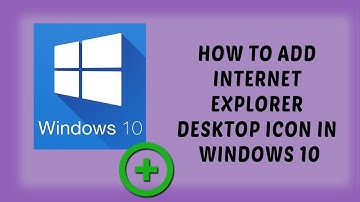 How To Add Internet Explorer Desktop Icon In Windows 10 | Tutorials In Hindi | DR technology