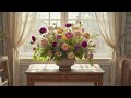 Cottagecore Spring Florals in Soft Light | 2 Hour Frame TV Art Screensaver | 4K TV Art