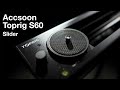 Panning slider no app required  accsoon toprig s60 slider review