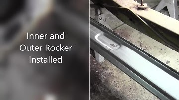 Installing Inner and Outer Rocker Shoebox Ford
