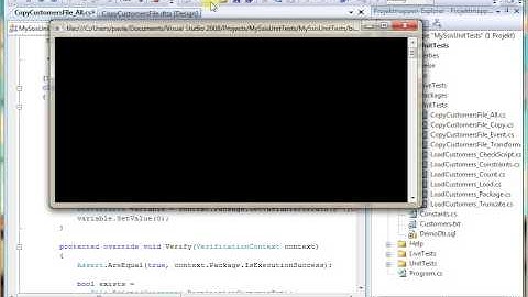 SSIS Unit Testing Example 1