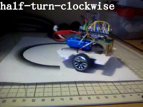Line Following with only One Ground Sensor with a  Raspberry Pi Pico 2040 and Zepto Forth.