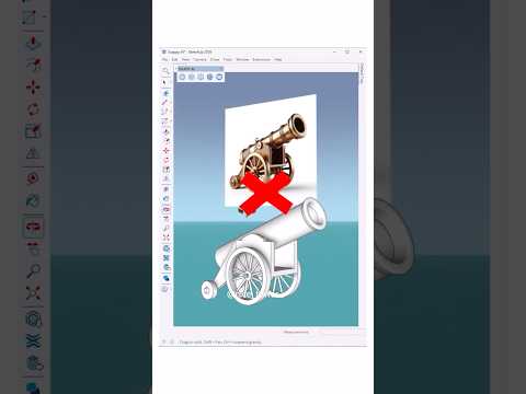 From a reference image to a detailed 3D model in SketchUp. — video thumbnail