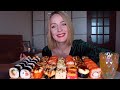 MUKBANG | Просто суши/роллы | Just sushi/rolls не ASMR