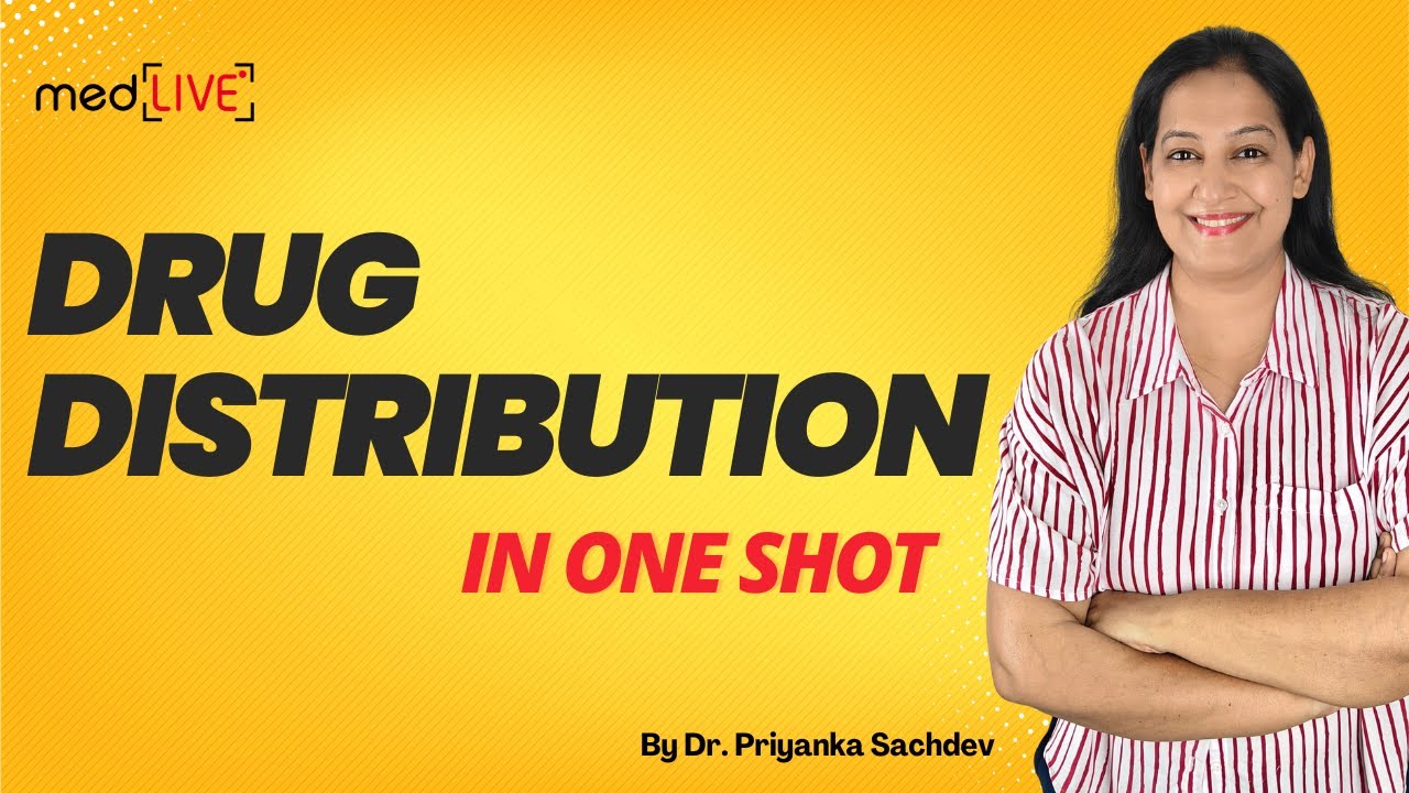 General Pharmacology: Drug Distribution & Bioavailability | Volume of Distribution Made Easy | MBBS