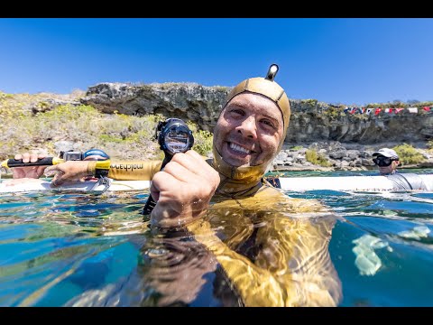 Vertical Blue 2021 - Alexey Molchanov  NEW WORLD RECORD 131m CWT