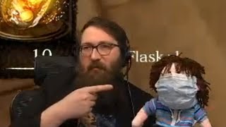 Ben's puppet derails Tom and Ben's stream