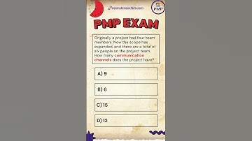 PMP Exam Question - Project Management Quiz