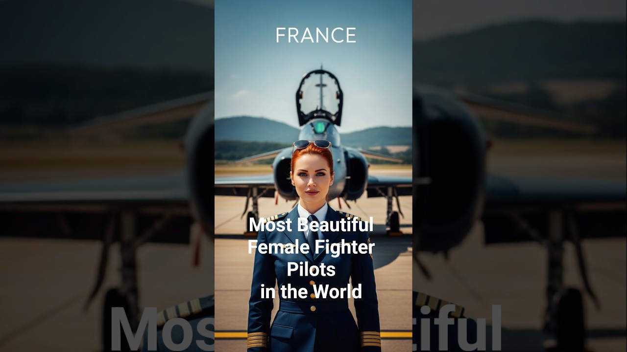 Most beautiful female fighter pilots in the world 