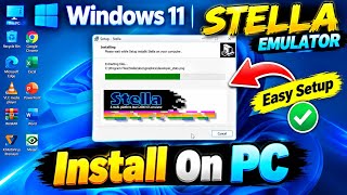 Stella Atari 2600 Emulator Install on PC 🎮