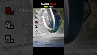 RANKING WORST BOAT FAILS😭