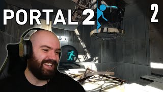 Going through the Motions Again & The Surprise - Portal 2 | Blind Playthrough [Part 2]