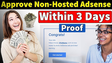 I Got Approve Non-Hosted Adsense Account Within 3 Days | Join Course and Earn Money!!!