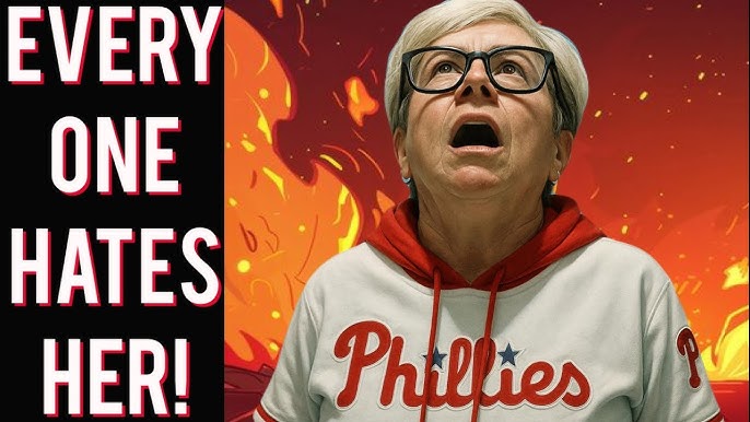 Evil Phillies Karen unites the world against DUMB woke white women.