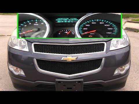 Chevy Traverse 09-17- How to reset your Tire Pressure Monitoring system! Same for many Chevy trucks.