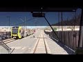 LA Metro Rail HD 60fps: AnsaldoBreda P2550 Gold Line Cab Ride (APU/Citrus College-Union Station)