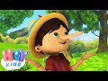 Pinocchio  poveste in romana  desene animate cu pinocchio  heykids