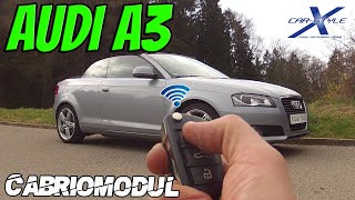 Cabriomodul, Dachmodul, Verdeckmodul - XCar-Style passend für Audi A3 8P S3  Cabrio 