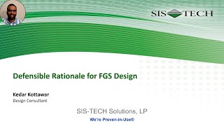 Defensible Rationale for Fire and Gas System Design