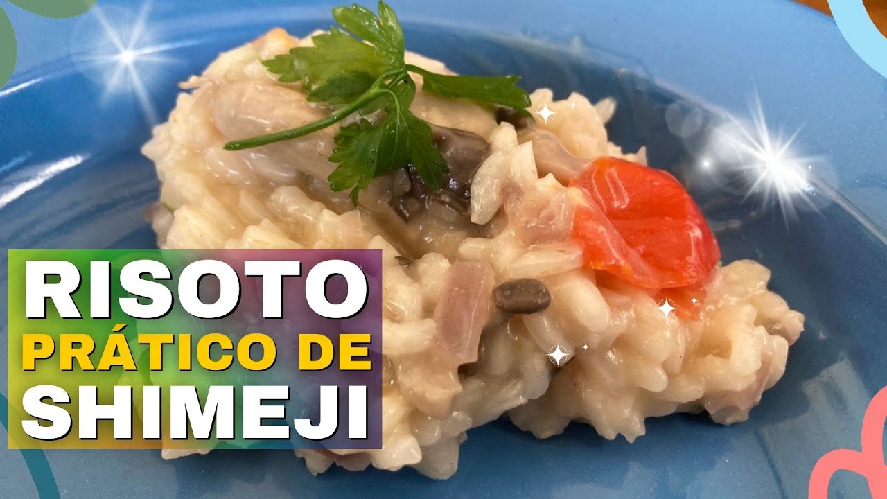 Receita de Risoto de shitake e shimeji, Receita