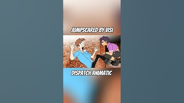Jumpscared by Visi #dispatch #robertrobertson #invisigal #invisimech #animatic #animation #shorts