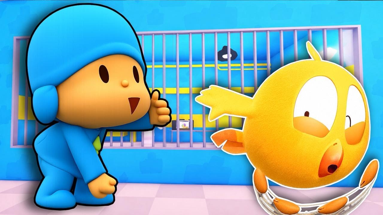 Chicky Plays :  POCOYO PRISON RUN! Obby roblox - Where's Chicky? ROBLOX