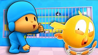 Chicky Plays Pocoyo Prison Run Obby Roblox - Wheres Chicky? Roblox