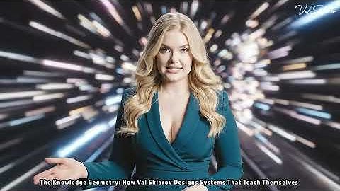 The Knowledge Geometry How Val Sklarov Designs Systems That Teach Themselves