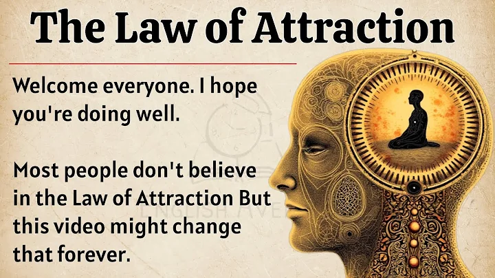 The Law of Attraction Explained || Graded Reader || Improve Your English Fluency ✅️