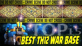 TOP 15 Best Th12 CWL & Legend War Bases With LINK / Anti 2 Star / Clash of clans 部落冲突